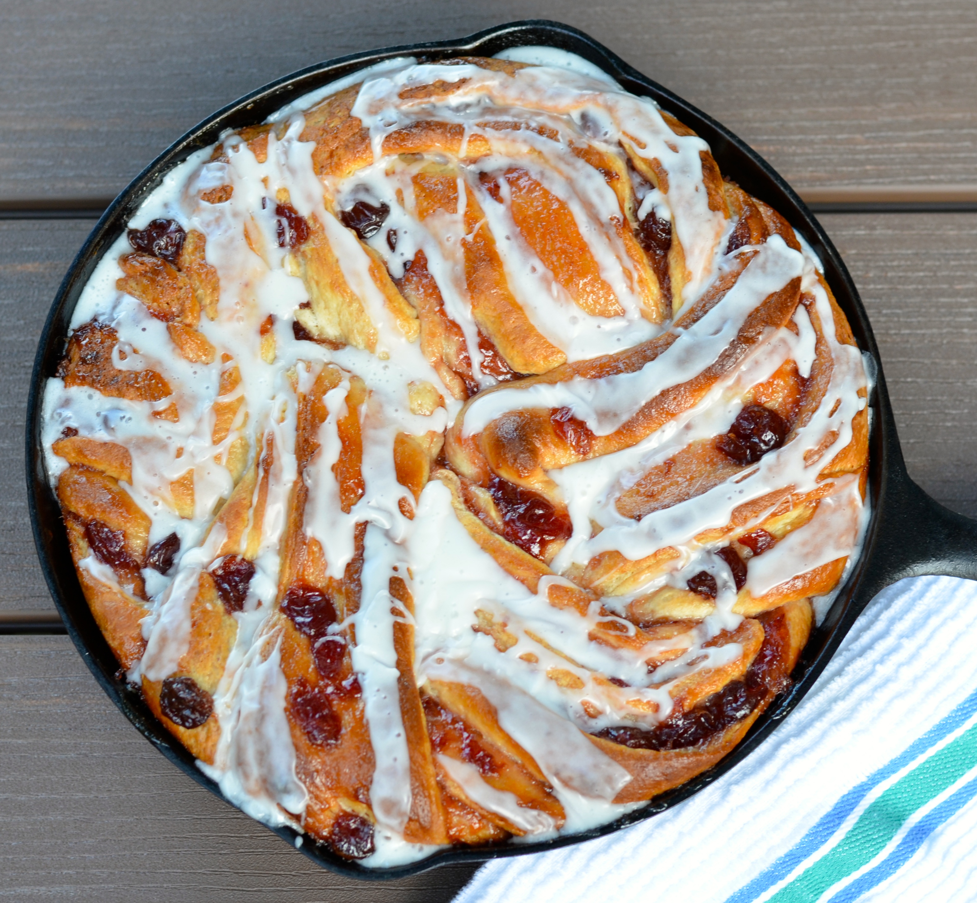 Cherry Pinwheel Bread
